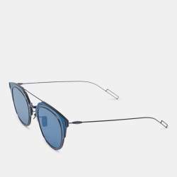 Dior Homme Black/Blue A2J2A DiorComposit 1.0 Aviator Sunglasses