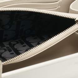 Christian Dior x Rimowa Silver Aluminum and Leather Personal Clutch Bag