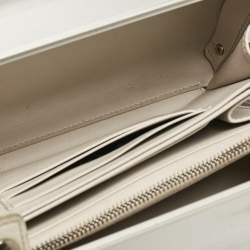 Christian Dior x Rimowa Silver Aluminum and Leather Personal Clutch Bag