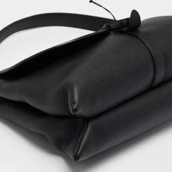 Pre Owned Dior Black Leather Pillow Bag