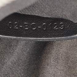 Dior Navy Blue Oblique Canvas Wristlet Zip Pouch