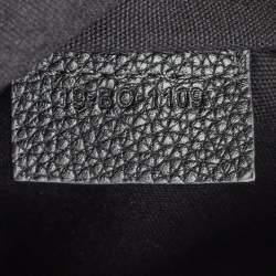 Dior Navy Blue Oblique Canvas and Leather Crossbody Bag