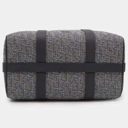 Dior Ruthenium Oblique Jacquard Lingot 26  Bag