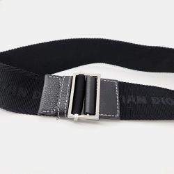 Dior Black Leather Saddle Crossbody Bag
