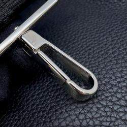 Dior Black Leather Rango Travel Shoulder Bag