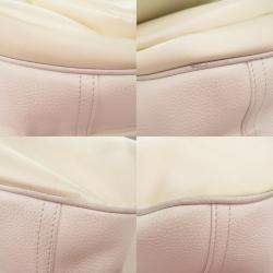 Christian Dior x Sacai White Leather Nylon Saddle Soft Shoulder Bag 