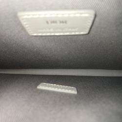 Dior Grey PVC Hit The Road A4 Flap Pouch Bag