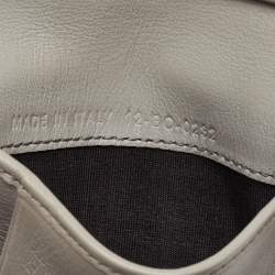 Dior Grey Oblique Galaxy Leather Bifold Card Holder