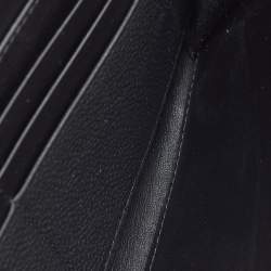 Dior Black Gravity Leather Long Zipped Wallet