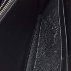 Dior Black Gravity Leather Long Zipped Wallet