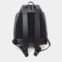 Christian Dior Black Leather Backpack