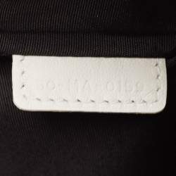 Dior x Daniel Arsham White Printed Nylon Pouch