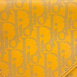 Dior Yellow Leather World Tour Belt Bag