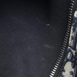 Dior Safari Backpack Oblique Black/Navy Canvas