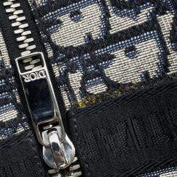 Dior Safari Backpack Oblique Black/Navy Canvas