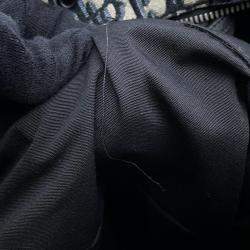 Dior Safari Backpack Oblique Black/Navy Canvas
