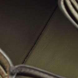 Dior Olive Green Leather CD Icon Card Holder