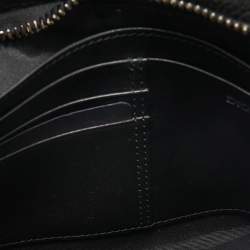 Dior Blue Oblique Canvas Double Zip Pouch