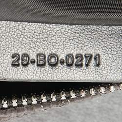 Pre Owned Dior Black Oblique Nylon Saddle Crossbody Bag