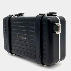 Pre Owned Dior Black Leather X Rimowa Utility Bag