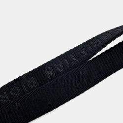 Pre Owned Dior Black Leather Nano Saddle Bag