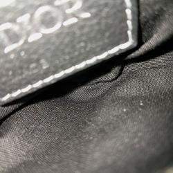 Pre Owned Dior Black Leather Nano Saddle Bag