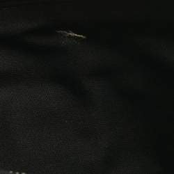 Pre Owned Dior Navy Blue Oblique Canvas Safari Bag