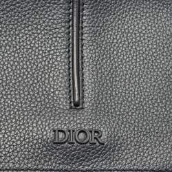 Pre Owned Dior Navy Blue Oblique Nylon Motion Backpack