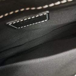 Pre Owned Dior Homme Saddle Black Leather Pouch Bag