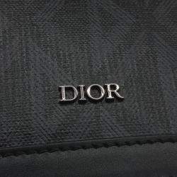 Pre Owned Dior Black Coated canvas Backpack