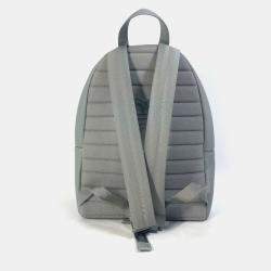 Pre Owned Christian Dior Dior Rider 1947 Logo Backpack  Gray Calfskin