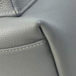 Pre Owned Christian Dior Dior Rider 1947 Logo Backpack  Gray Calfskin