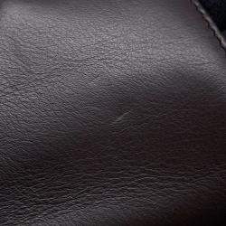 Pre Owned Dior Camouflage Saddle Crossbody Bag Bordeaux/Maru Color Canvas