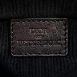 Pre Owned Dior Camouflage Saddle Crossbody Bag Bordeaux/Maru Color Canvas
