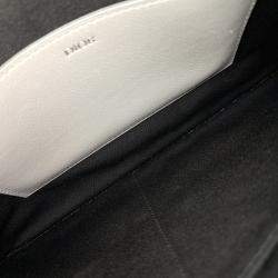 Pre Owned Dior Grey Coated canvas A5 Pouch