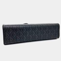Pre Owned Dior Black Fabric Safari Tote Bag