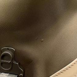 Pre Owned Dior Cobra Backpack Khaki/Beige Nylon Mesh