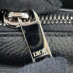 Pre Owned Dior Diorx Cactus Jack Saddlebag Black/Brown Leather