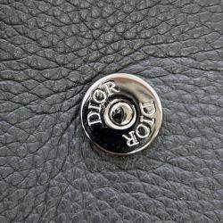 Pre Owned Dior Diorx Cactus Jack Saddlebag Black/Brown Leather