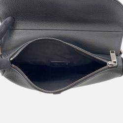 Pre Owned Dior Diorx Cactus Jack Saddlebag Black/Brown Leather