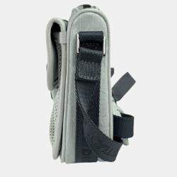 مملوكة مسبقًا Christian Dior Dior Shoulder Bag In Satin And Canvas Light Blue Gray