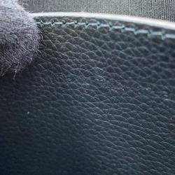 مملوكة مسبقًا حقيبة كلاتش ديور بالتعاون مع كيني شارف قماش جاكار بنقشة مائلة باللونين الأسود/البيج