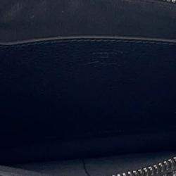 مملوكة مسبقًا حقيبة كلاتش ديور بالتعاون مع كيني شارف قماش جاكار بنقشة مائلة باللونين الأسود/البيج