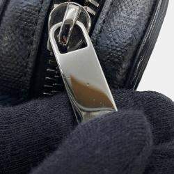 مملوكة مسبقًا Dior CD Hit The Road Vertical Pouch Shoulder Bag Black CanvasLeather