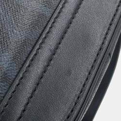 مملوكة مسبقًا Dior CD Hit The Road Vertical Pouch Shoulder Bag Black CanvasLeather