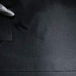 Pre Owned Dior Oblique Roller Shoulder Bag Rabbit Kids Black/Beige Canvas Leather Size Mini