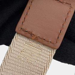 مملوكة مسبقًا Dior Cactus Jack Collaboration Oblique Saddlebag Beige/Brown Canvas Leather Size Mini