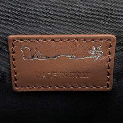 مملوكة مسبقًا Dior Cactus Jack Collaboration Oblique Saddlebag Beige/Brown Canvas Leather Size Mini