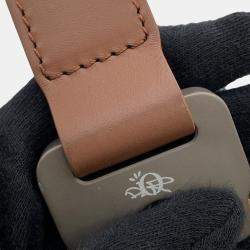 مملوكة مسبقًا Dior Cactus Jack Collaboration Oblique Saddlebag Beige/Brown Canvas Leather Size Mini
