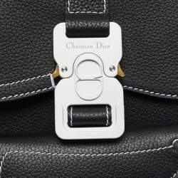 Pre Owned Dior Gallop Black Leather Sling Bag